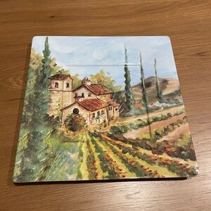 Merritt Tuscan Melamine Platter